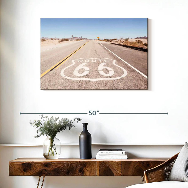 Mehar American West Route 66, H 24 po x l 36 po