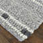 Cicero Transitional Stripes, Gray/Black/White Area Rug-1565503363