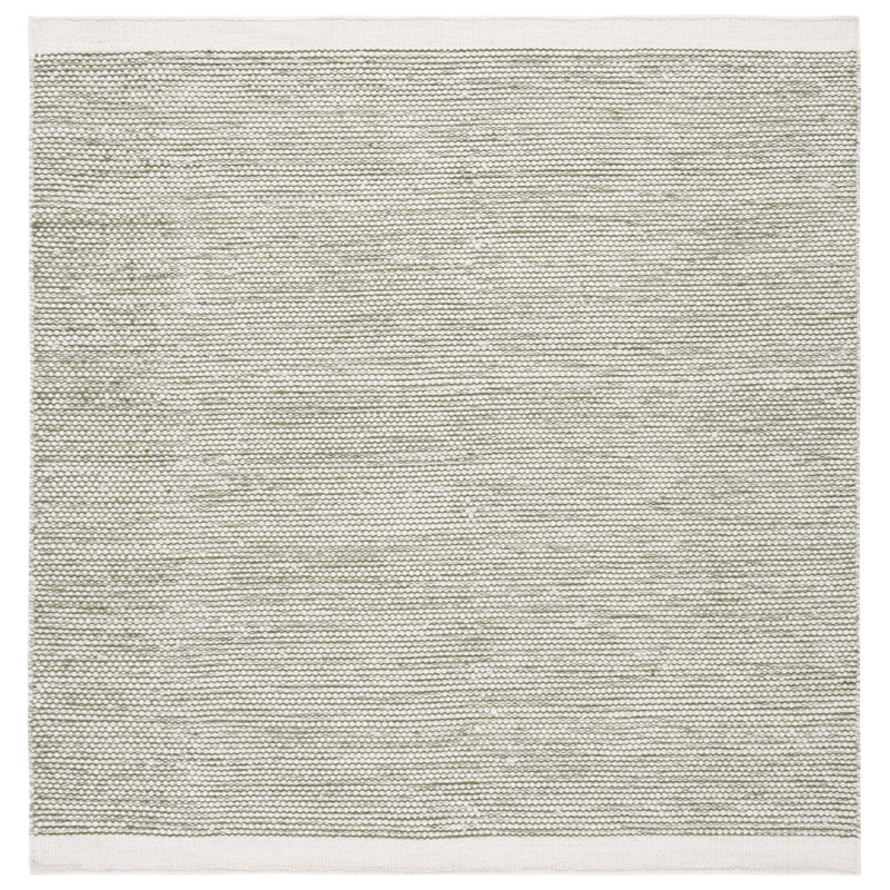 Tapis Natura 776 vert / ivoire, Carré 6 pi
