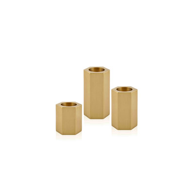 7.5'' H Brass Tabletop Votive Holder