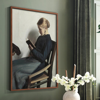 «Vintage Portrait Print L III» sur papier