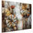 Burzdak Handmade Traditional Plants & Flowers Wall Decor on Metal