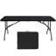 Table portative 6 pi pour pique-nique, imperméable, à forte charge, finition pliante noire pour loisirs-1481176153-1481176152