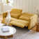Teekam 73.25"W Power Reclining Zero Gravity Sofa With Adjustable Headrest And Footrest