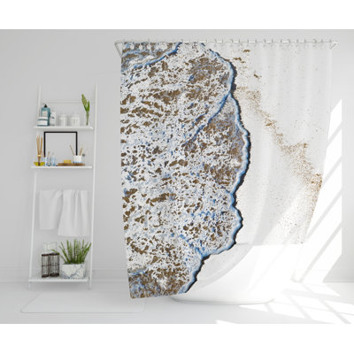 Krista Polyester Shower Curtain Set
