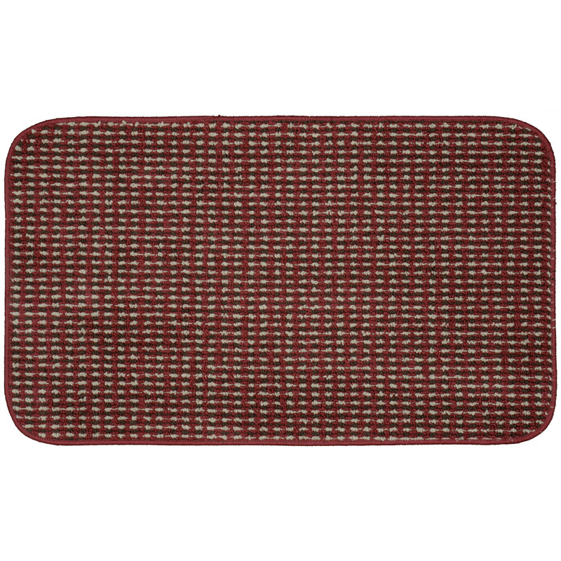 Tapis de cuisine Perseus, Rouge piment, Rectangle 2 pi x 3 pi 4 po