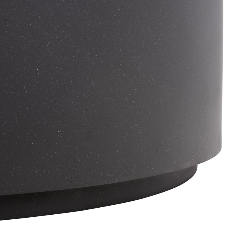 Aurielle Round Coffee Table, Black