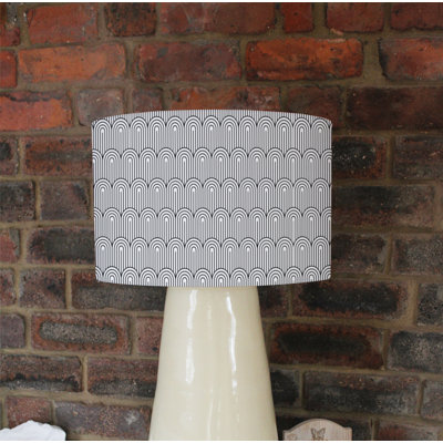Cotton Drum Lamp Shade ( Uno )