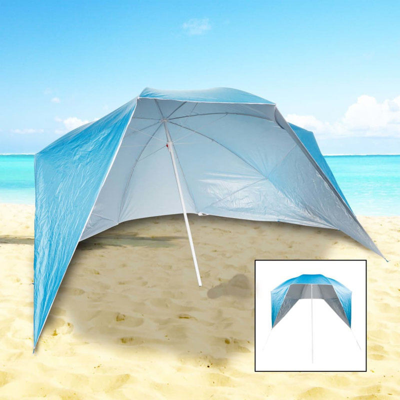 HI Beach Parasol with Sidewalls UV50+