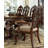 Traditional Formal Armchairs Set Of 2 Cherry Finish