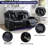 Power Loveseat Recliner Couch with Bass Speakers and LED Lights-841072122