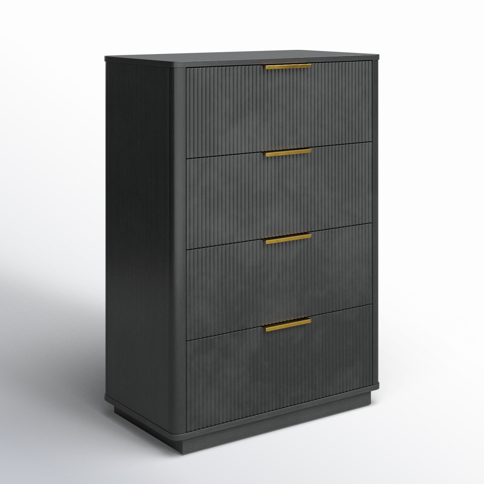 Akira 4 - Drawer Chest, Gray Wash