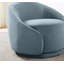 Fauteuil demi-tonneau pivotant de 34,25 po Gabbanelli-1115529741