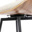Mid-Century Swivel Bar Stool With PU Leather Seat-482110715