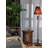 European-style retro resin fabric floor lamp