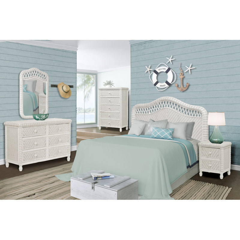 wicker dresser