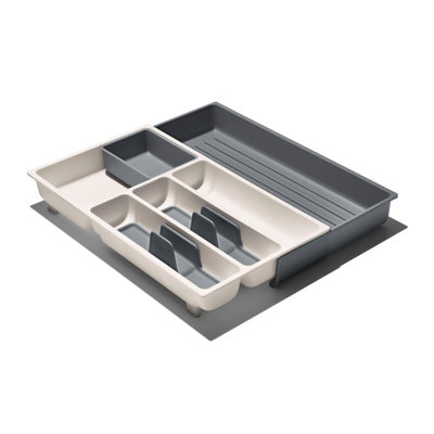 Plastic Rectangle Utensil Storage Set