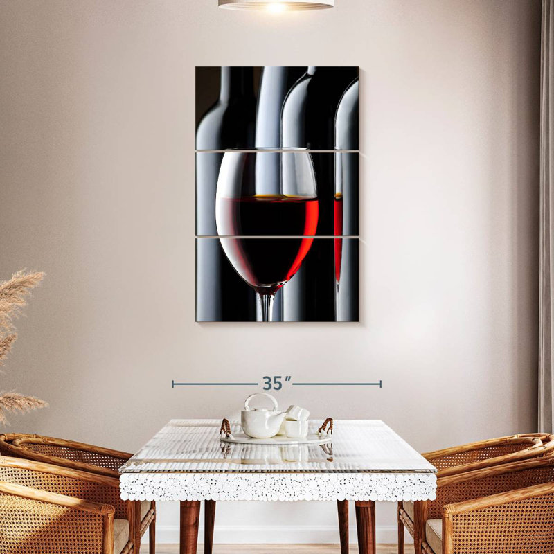 Yarlin Cabernet Red Wine, 45" H x 28" W