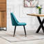 Corto Velvet Upholstered Dining Chairs - Set of 2-1573894336