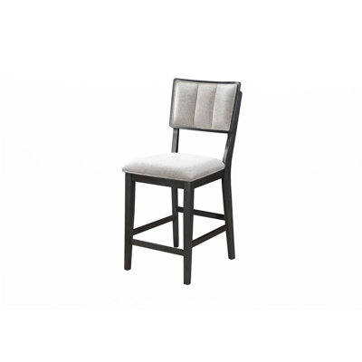 Mobilier de salle à manger 2 pièces noir / gris clair