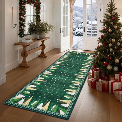 Tapis lavable à la machine Christmas