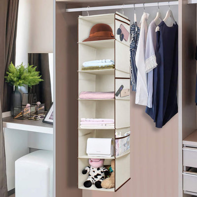 Rangement suspendu en tissu Massimina