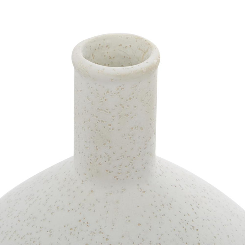 Vase en céramique multicolore Cosmoliving par Cosmopolitan, 17 x 4 x 4