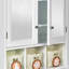 Pharmacie avec miroir 2 tablettes Otome 24,76 W 30,26 H