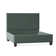 Lit plateforme tapissier Leigh