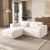 3 - Piece Modular Sectional With Ottoman
