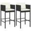 Tabouret de bar 29,9 po avec coussin-1731988695-1731988688