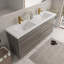 Meuble-lavabo autoportant avec lavabo, meuble-lavabo avec comptoir en résine de pierre-943929994-943930036