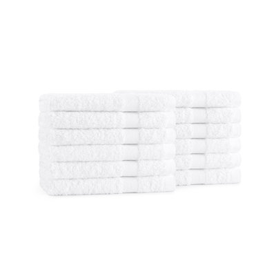 Admiral Washcloth 12x12 White (12/Pack)