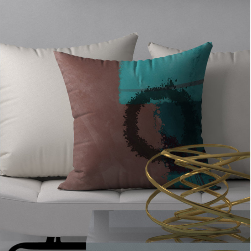  Housse de coussin carré et insert, 18" x 18"