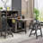 60.2'' L x 28'' H Manufactured Wood Dining Table