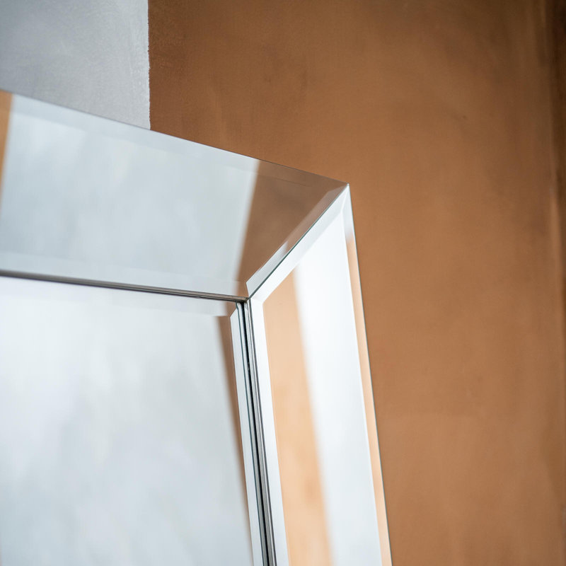 Annastyn Solid Wood Rectangle Mirror