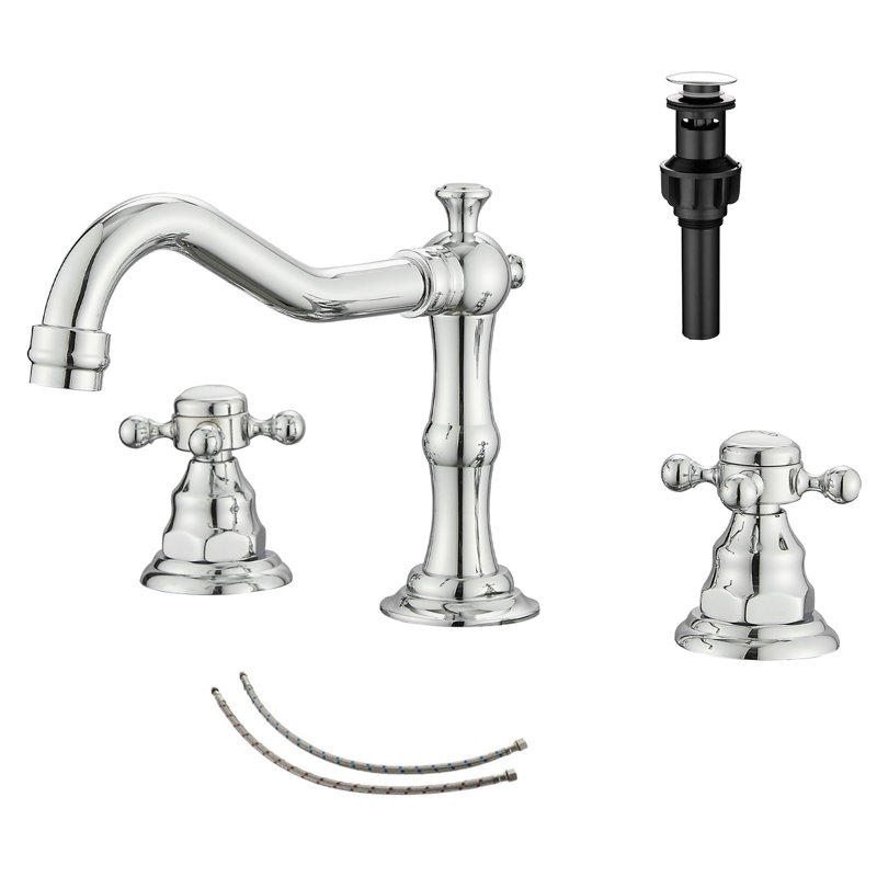 Robinet de lavabo de salle de bain avec drain TC-16389-TG, Chrome