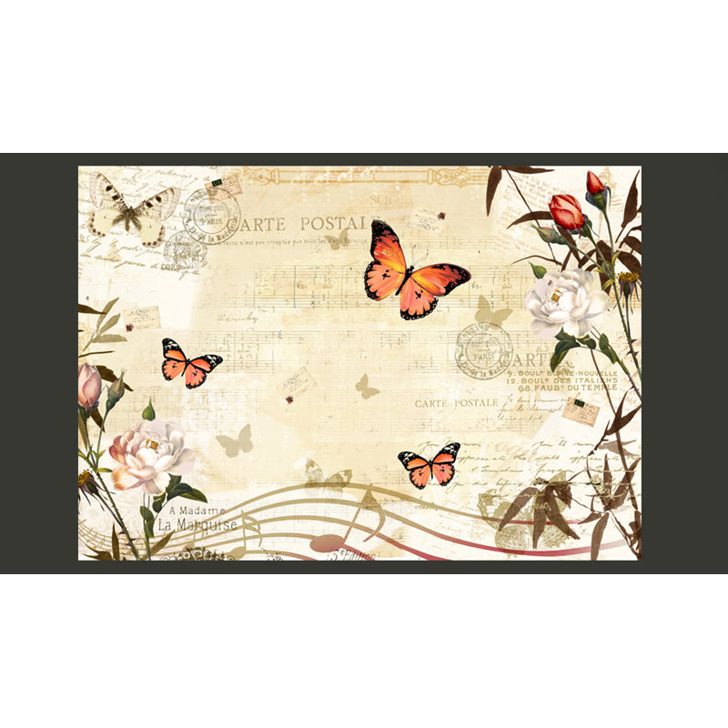 Butterfly Melodies 210cm x 300cm Wallpaper