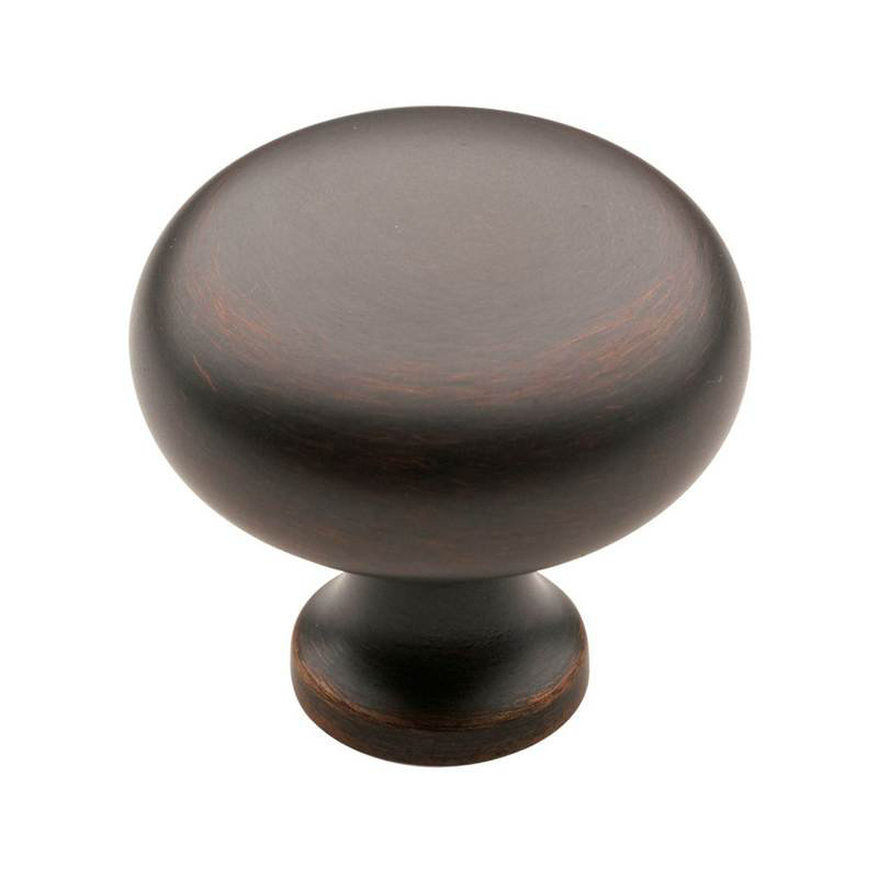 1 1/4" Diameter Mushroom Knob, Venetian Bronze