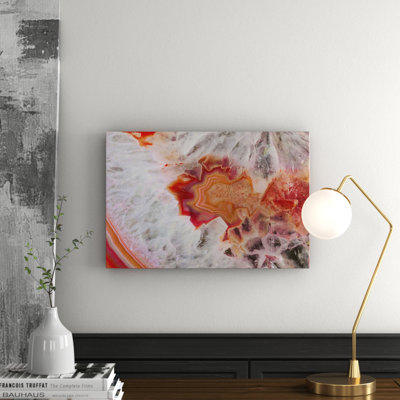 Crystal And Fire - Wrapped Canvas Print