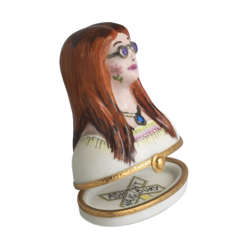 People Handmade Ceramic Decorative Box