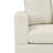 Cream - Colored Modular 6 Piece Corduroy Sectional, Ideal For Open Areas, Plastic Legs, Seats, 352 Lb Weight Sectional With Cozy Upholstery, Modern Look, Low Profile 75 In Product Depth, 116.5 Width