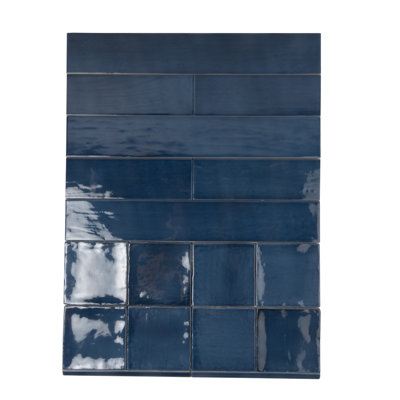 Silken 3.94 in. x 3.94 in. Glossy Ceramic Square Wall Tile (6.48 sq. ft./case) (60-pack)