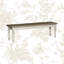 Banc en bois massif Lydia