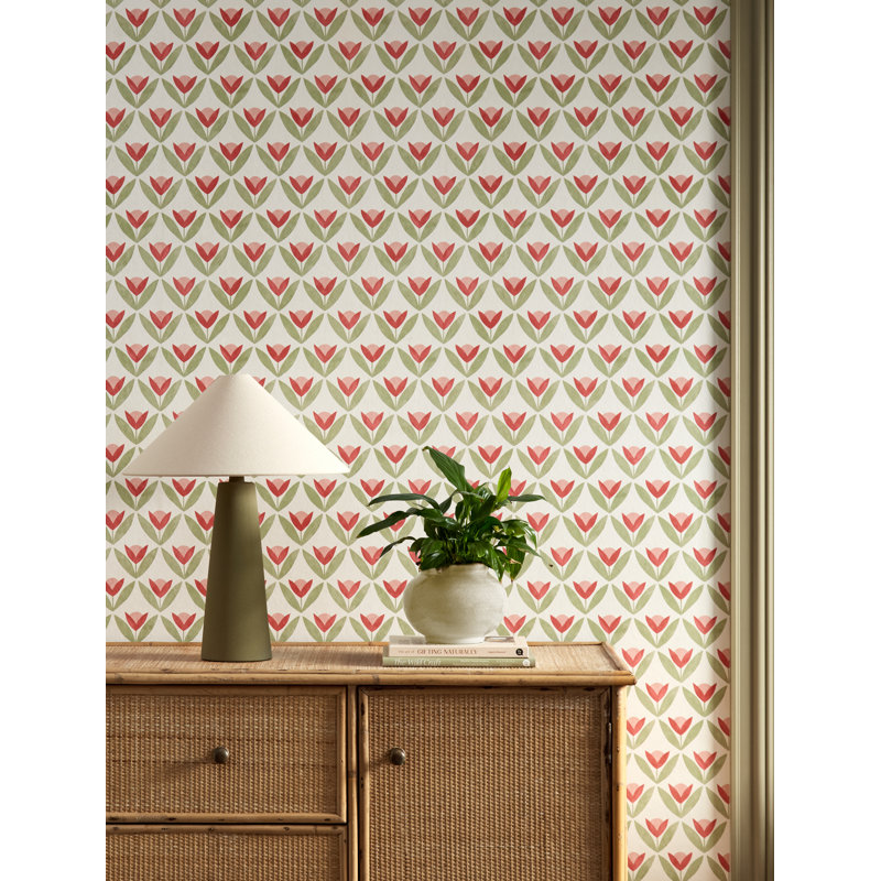 Tulip Trellis, Pink