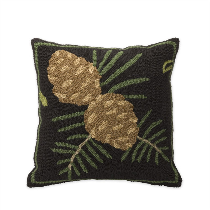 Woodland Floral Reversible Throw Pillow