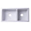 36'' L Double Bowl Fireclay Kitchen Sink-14385982