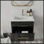 Meuble-lavabo mural avec lavabo, tiroirs doubles, lavabo en céramique, assemblage facile-366066807-366066800
