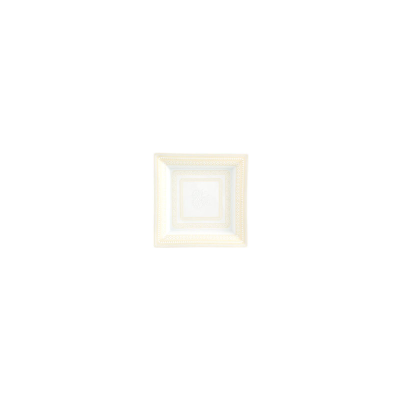 Ivory Porcelain China Tray