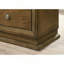 Meuble de chambre style transitionnel 1 pièce commode 5 tiroirs queue d'aronde en métal